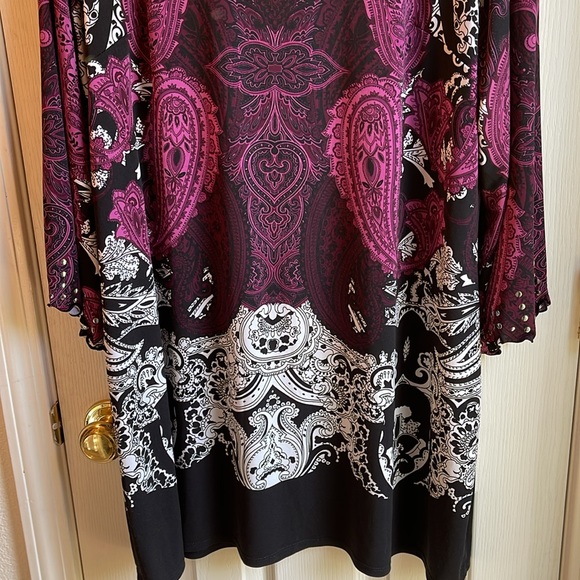 ALFANI WOMAN CLASSIC COLORS DRESS SZ 2X - Picture 3 of 6